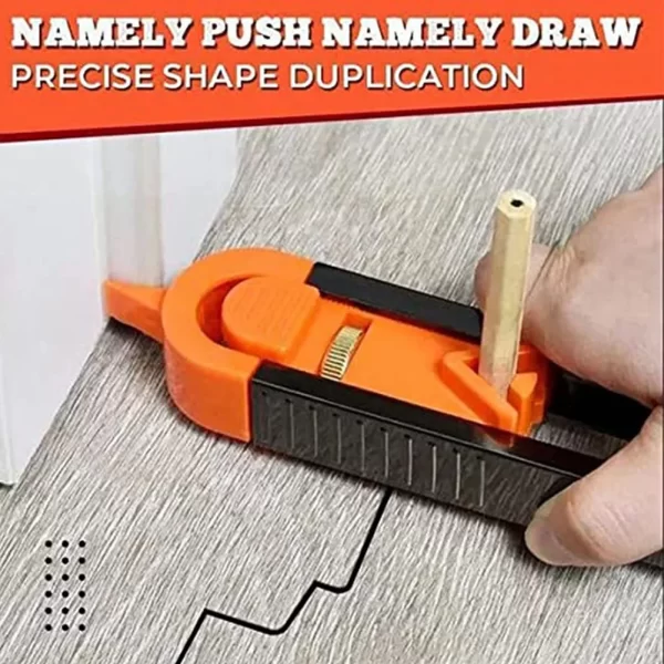 Promotion! Irregular Contour Gauge Profile Scribing Ruler Contour Gauge - Image 3