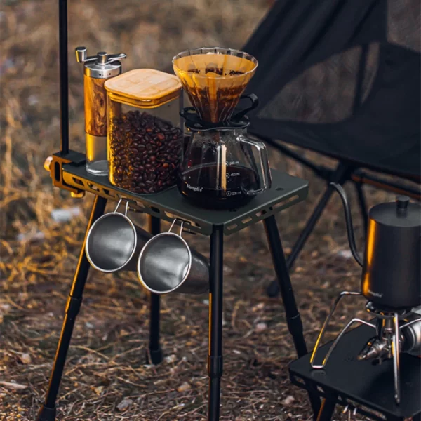 Outdoor Table And Chair Dual-Use Table, Liftable Portable Stool - Image 11