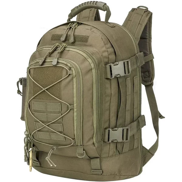 LQARMY 60L Military Tactical Backpack Army Molle Assault Rucksack - Image 9