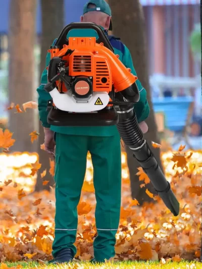 52CC Gas Powered Backpack Leaf Blower 2 Stroke Strong Wind Snow Blower 550 CFM Garden Yard Power Tools