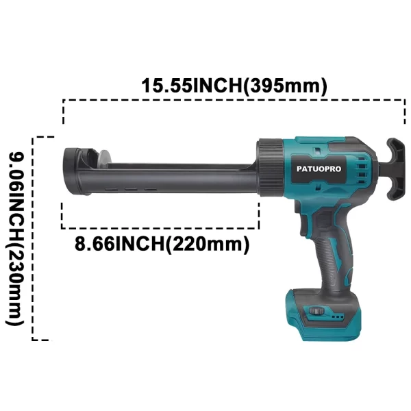 Cordless Electric Glue Gun Multifunctional Electric Caulking Gun Makita 18V Battery - Image 2