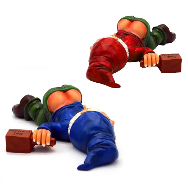 Drunk Garden Gnome Outdoor Statue Garden Gnomes - Image 6