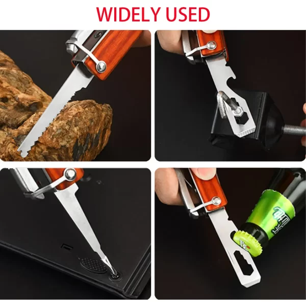 Multifunctional Car Safety Hammer Window Breaker , Multitool Outdoor Camping - Image 4