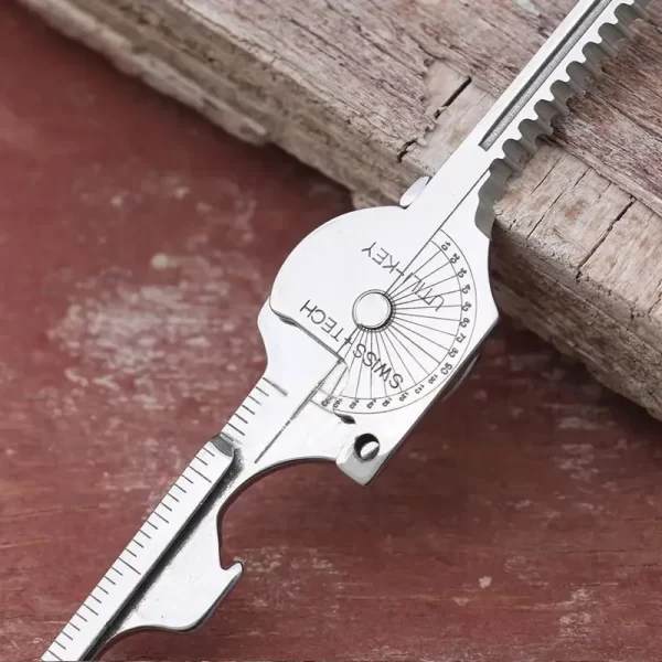 Survival  8-in-1 Compact Outdoor Tool with Pliers, Folding Screwdriver & Bottle Opener - Image 9