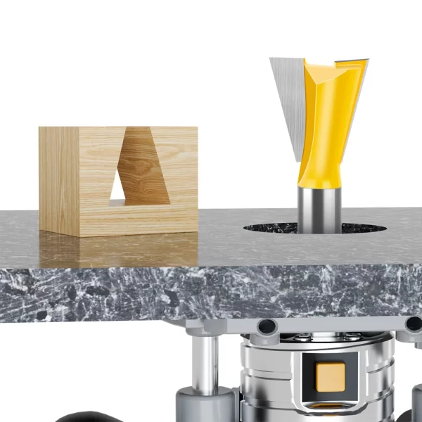 1Pcs 6mm 12mm Shank Dovetail Joint Router Bits Set Dovetail Joint Router Bits Set - Image 4