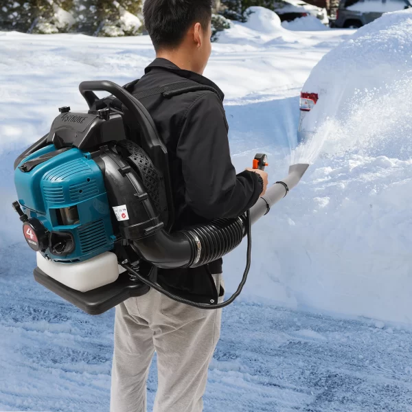 75.6CC 4 Stroke Backpack Leaf Blower 2.6KW Gasoline Powered - Image 2