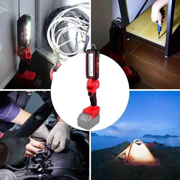 Electric Goddess Cordless Lighting Light Portable Flashlight Outdoor LED Camping Tool Adapted Makita/Dewalt/Milwaukee Battery ﻿ - Image 4