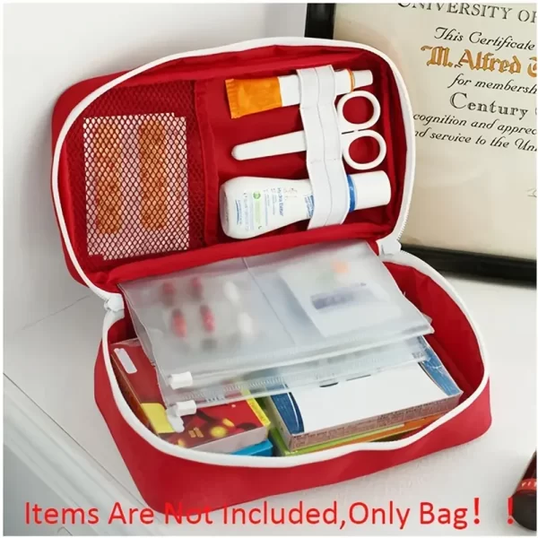 First Aid Kit Emergency Survival Bag Handbag Durable Trauma Bag - Image 2