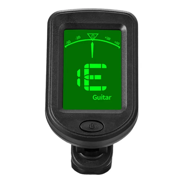 Clip-On Tuner Bass Violin Ukulele Tuner Clip On Guitar Tuner for Guitar/Bass/Violin/Ukulele - Image 2