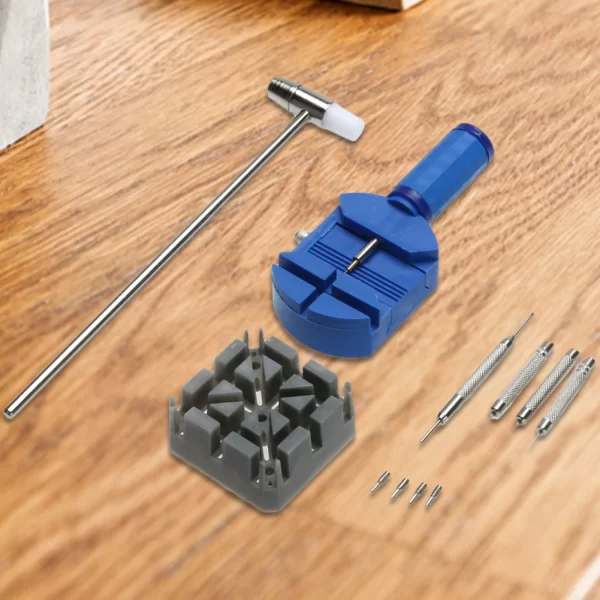 11pcs Watch Tool and Repair Kit Adjustment Watch Band Bracelet Strap - Image 2