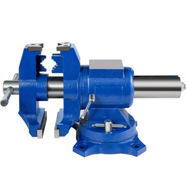 VEVOR 6-inch Heavy-duty Dual-rotating Bench Vise, 360° Rotation