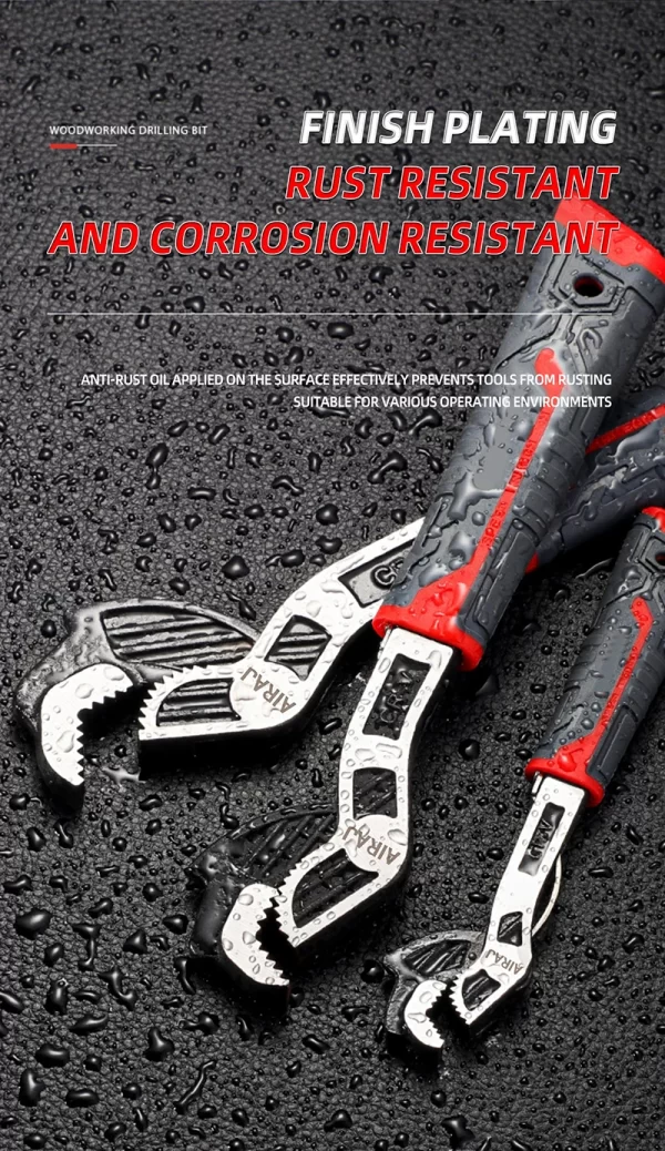 AIRAJ Universal Wrench Multi-Function Adjustable Wrench - Image 17