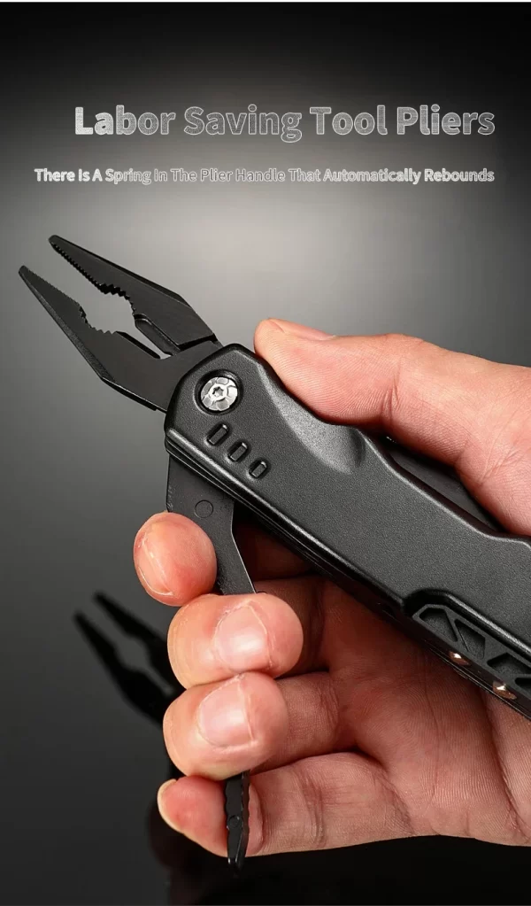 New Multifunctional Wrench Hammer Knife Pliers Survival Tool Stainless Steel Multi-tool Knife - Image 16