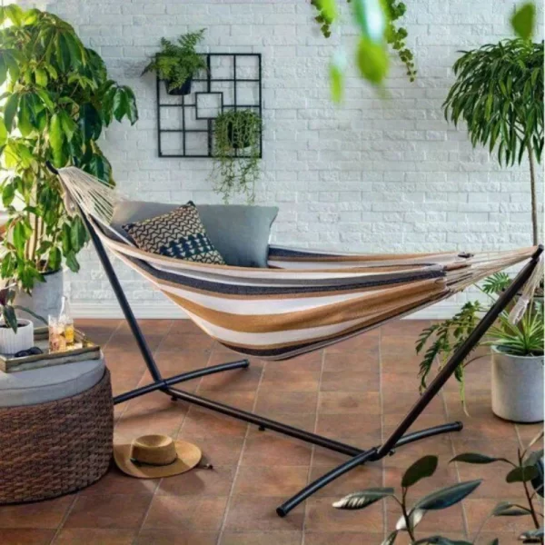 Portable Hammock Stand Included 450 LBS Capacity with Space Saving Carrying Case