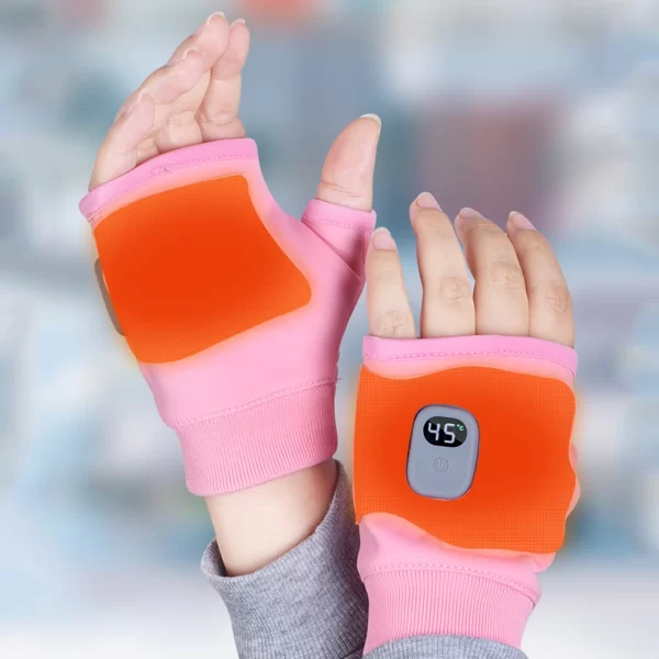 Rechargeable Heated Gloves 360 Degree Thermal Heated Gloves Winter Windproof - Image 10