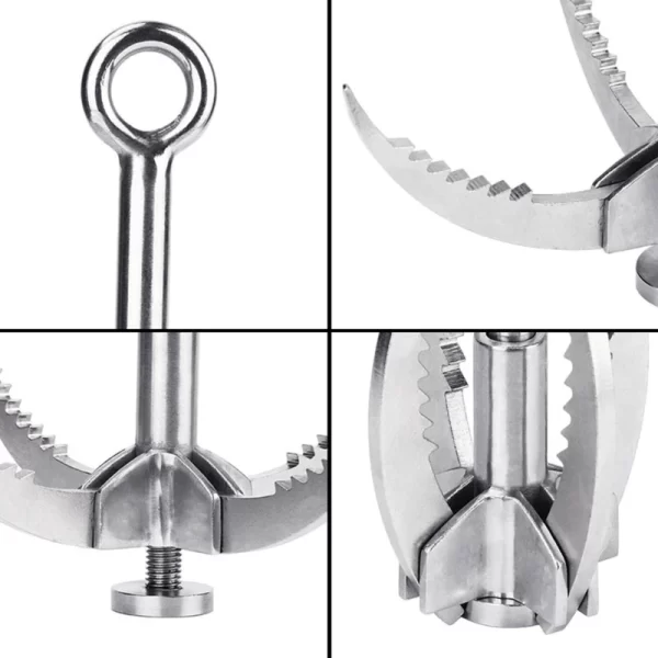 Climbing Grappling Hook, Flying Claw Grappling Hook Survival Hook - Image 3