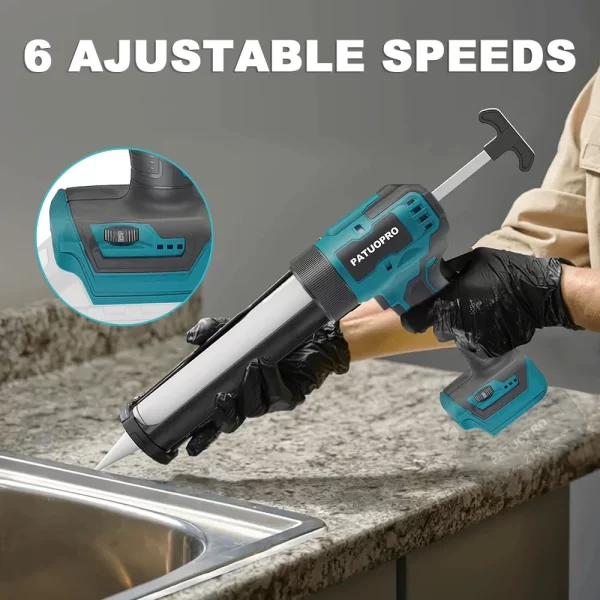 Cordless Electric Glue Gun Multifunctional Electric Caulking Gun Makita 18V Battery - Image 13