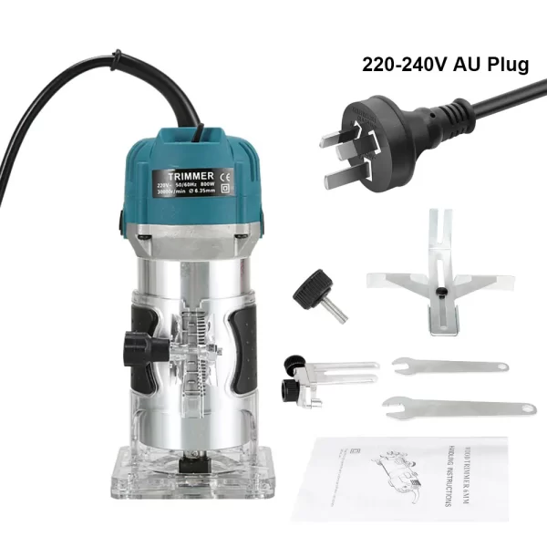 800WElectric Trimmer Wood Router Machine Woodworking - Image 24