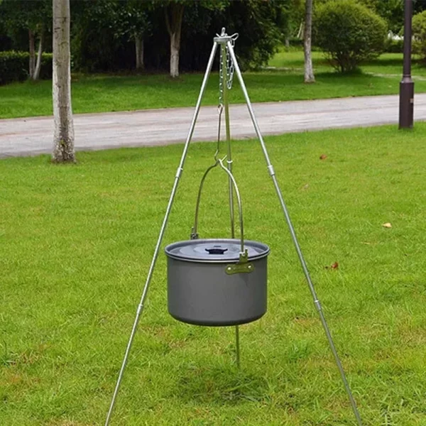 Outdoor Portable Folding Barbecue Stove Camping Picnic Stainless Steel Barbecue Frame - Image 9