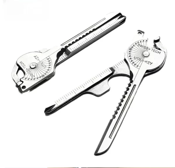 Survival  8-in-1 Compact Outdoor Tool with Pliers, Folding Screwdriver & Bottle Opener - Image 11