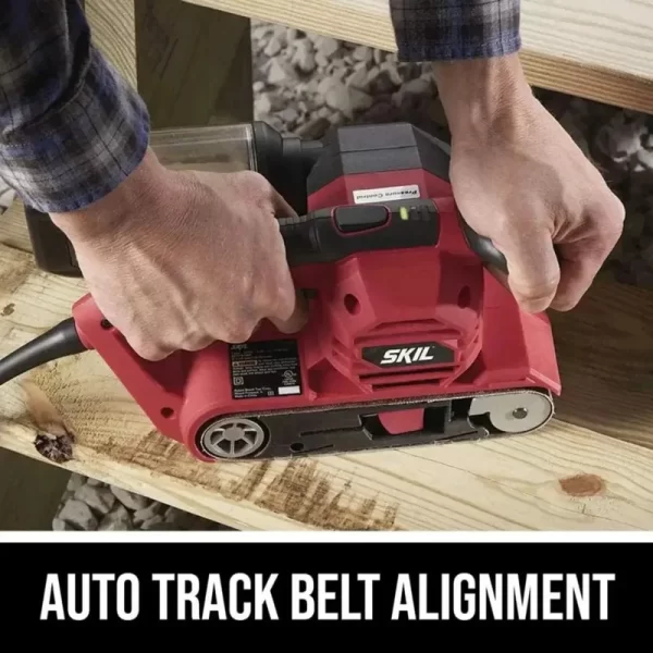 6 Amp 3x18'' Corded Electric Belt Sander with Pressure Control - Image 7