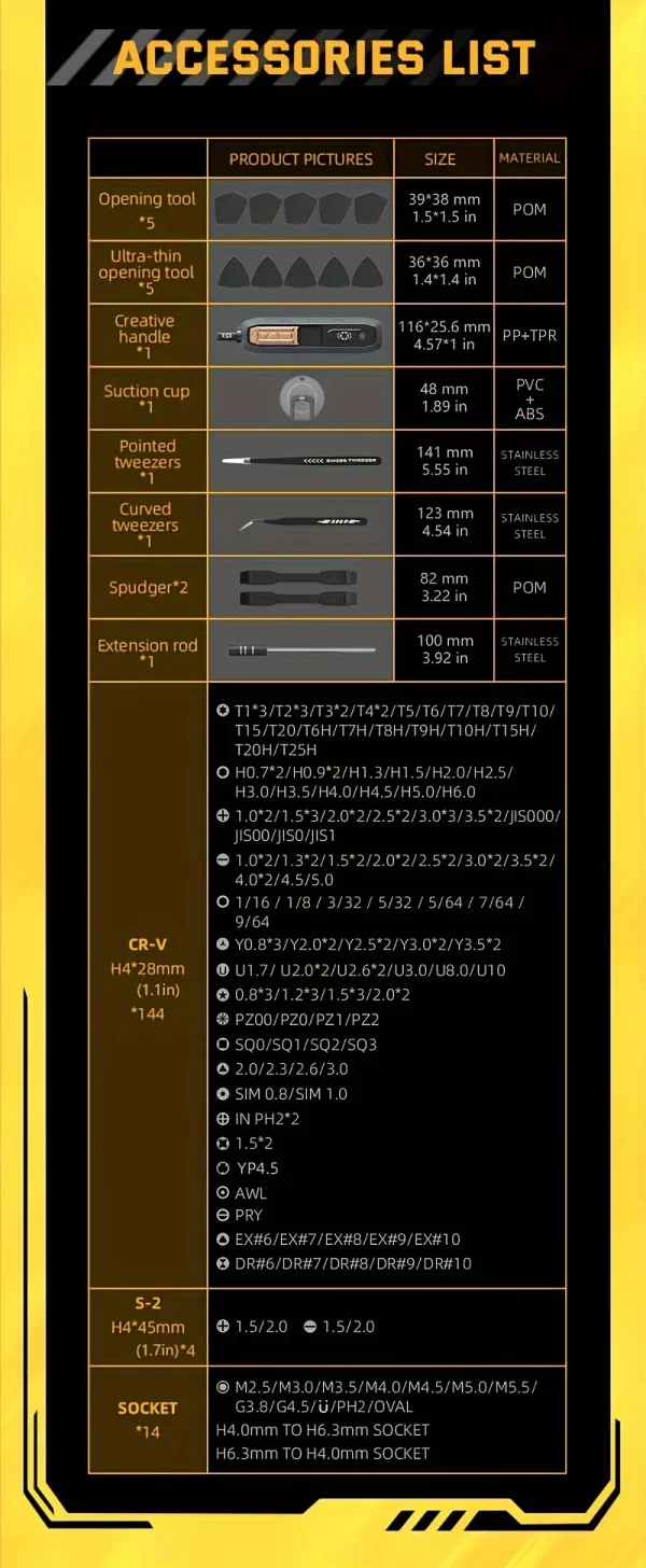 180 in 1 Precision Multifunctional Screwdriver Set - Image 16