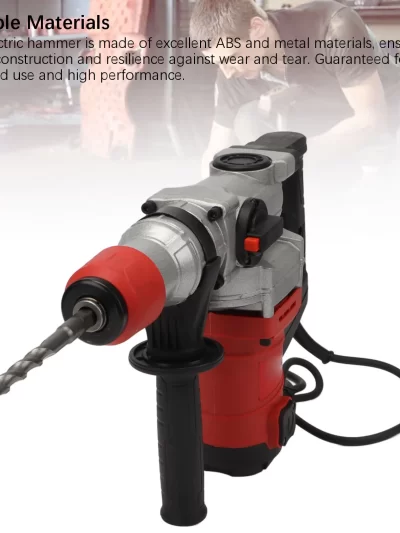 new Electric Hammer Drill Kit Multifunctional 1900W 4500RPM Impact Drill Concrete Hammer Tool