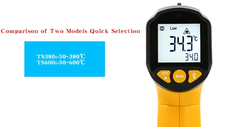 TS380 Infrared Non-Contact Thermometer Handheld - Image 12