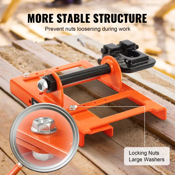 Chainsaw Mill Vertical Lumber Cutting Guide with 2"-6" Cutting Width Timber Chainsaw Attachment - Image 3