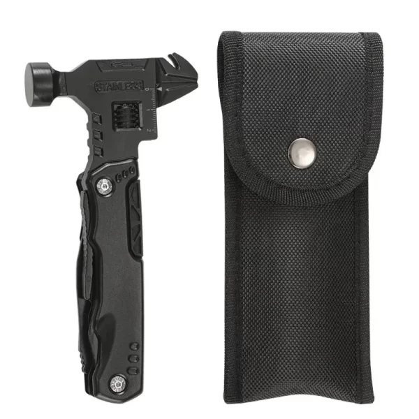 New Multifunctional Wrench Hammer Knife Pliers Survival Tool Stainless Steel Multi-tool Knife - Image 6