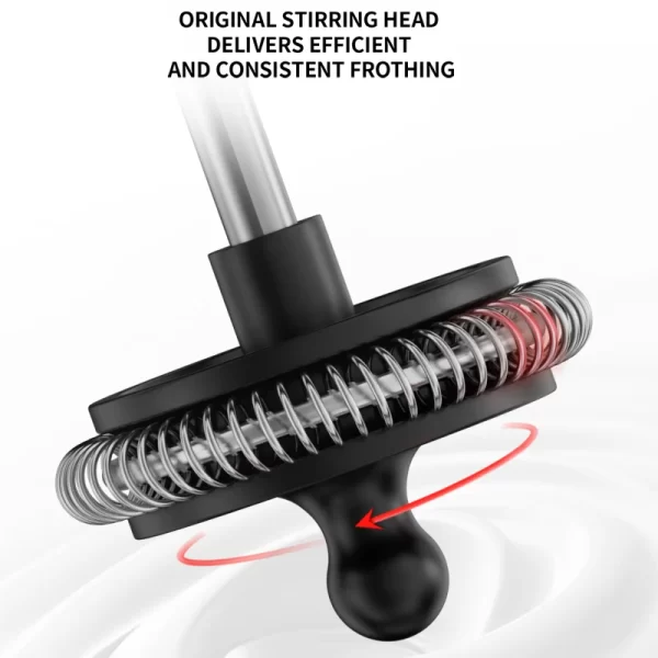 MHW-3BOMBER Electric Milk Frother Portable Handheld Milk Foamer USB Rechargeable - Image 4
