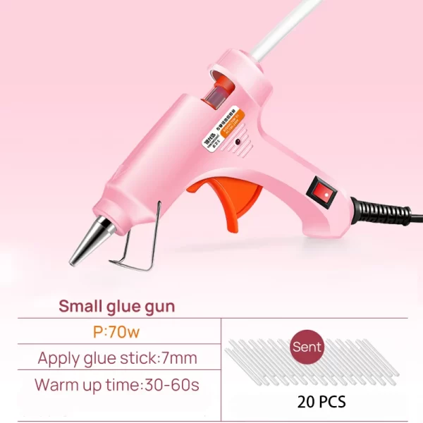 50/70W Hot Melt Glue Gun Power Stick Big Hand Tool - Image 7