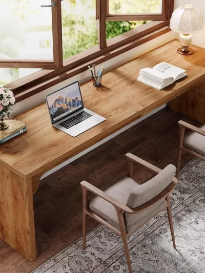 78.7 Inches Long Computer Desk, Wooden