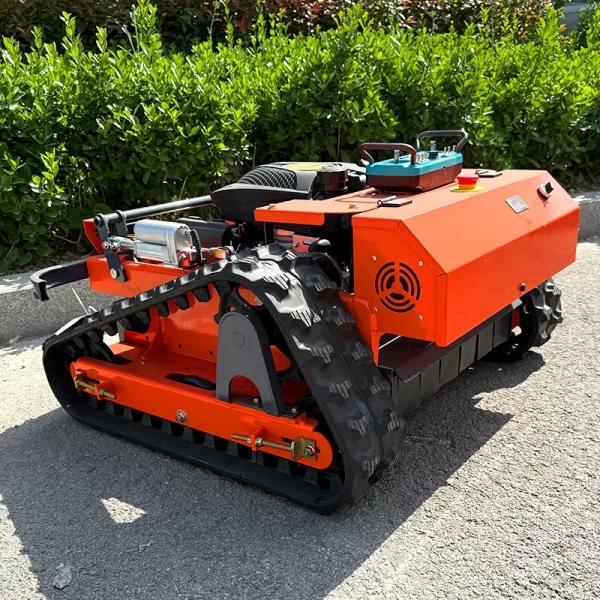 Remote Control  4-Stroke Lawn Mower with Self-generating System for Big Farm - Image 4