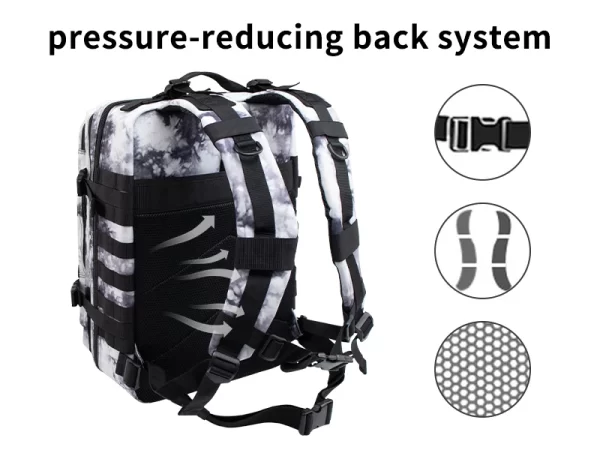 45L/25L Tactical Backpack Men's Travel Large Capacity Rucksacks - Image 37