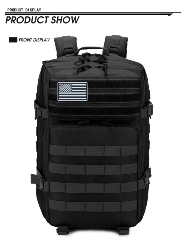 45L/25L Tactical Backpack Men's Travel Large Capacity Rucksacks - Image 23