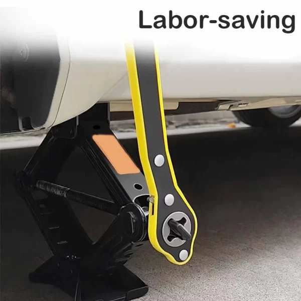 Car Labor-saving Car Jack Garage Tire Wheel Lug Wrench Scissor Handle Labor-Saving Wrench - Image 4