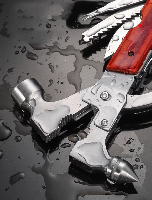 Multitool,Survival  Emergency Escape Tool with Axe,Hammer,Plier,Knife,Bottle Opener - Image 4