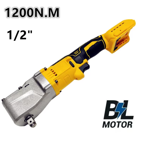 For DeWALT 20V 18V Battery 220/500/1200NM Electric Ratchet Wrench  1/2'' 3/8'' - Image 2