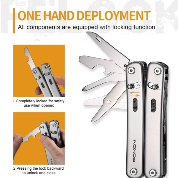 Roxon S804 Flex Multi tool Open-Source Modular Design and Customizable Multitool - Image 2