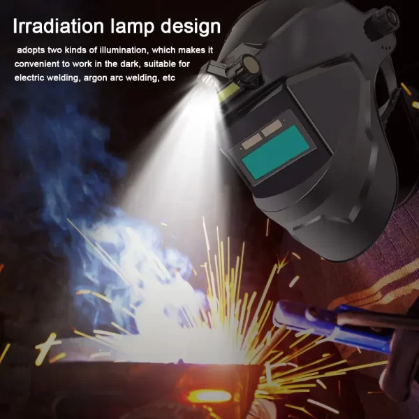 PC Welding Masks Automatic Variable Light Adjustment Large View Auto Darkening - Image 14