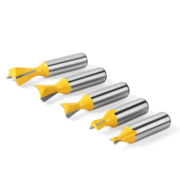 1Pcs 6mm 12mm Shank Dovetail Joint Router Bits Set Dovetail Joint Router Bits Set - Image 31