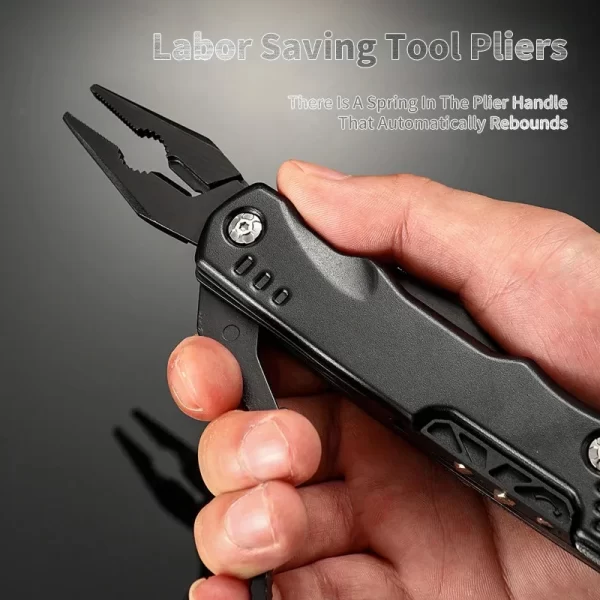 New Multifunctional Wrench Hammer Knife Pliers Survival Tool Stainless Steel Multi-tool Knife - Image 4