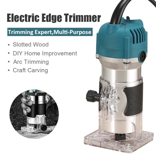 800WElectric Trimmer Wood Router Machine Woodworking - Image 13