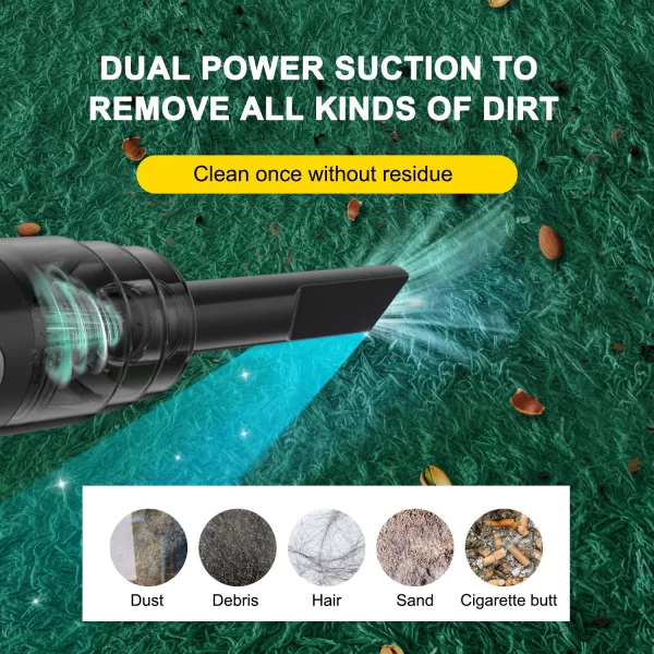 BELIBUY Car Vacuum Cleaner Portable Powerful Wireless Vacuum Cleaner Home Carpet Cleaner Home Appliance Mini Cleaning Machine - Image 13