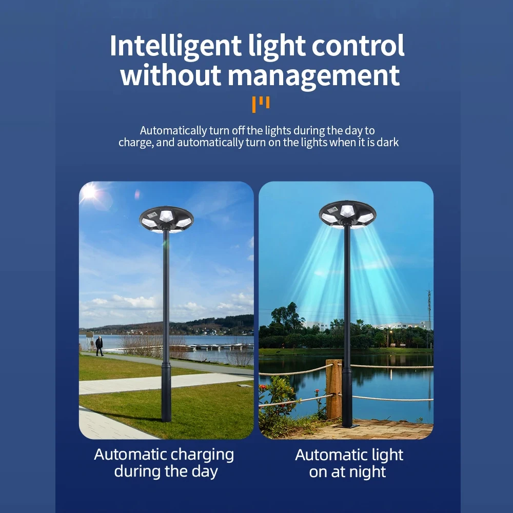 Solar Flood Lights Outdoor Waterproof 6500K with Motion Sensor - Image 20