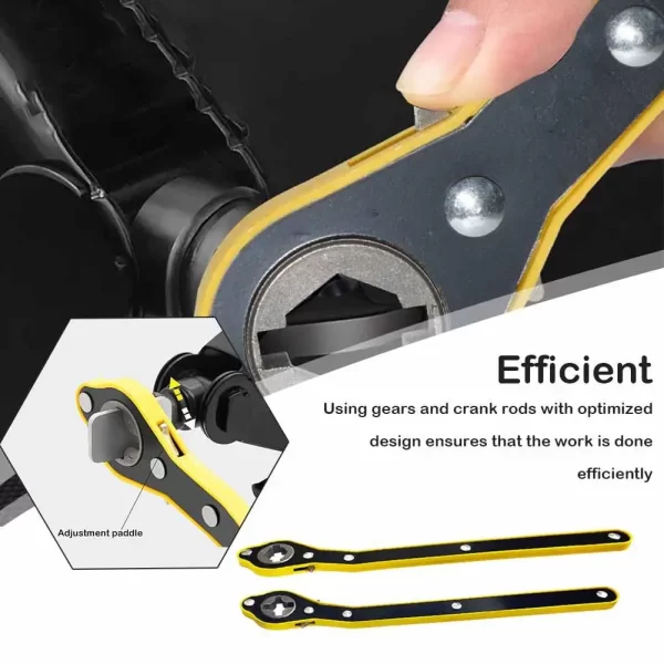Car Labor-saving Car Jack Garage Tire Wheel Lug Wrench Scissor Handle Labor-Saving Wrench - Image 15