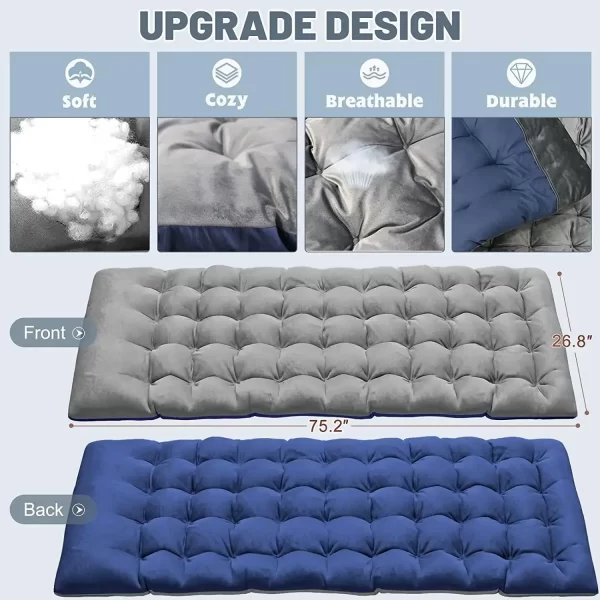 High Quality Portable Outdoor Folding Bed Camping Sleeping Cots Stainless Steel Pipe - Image 10
