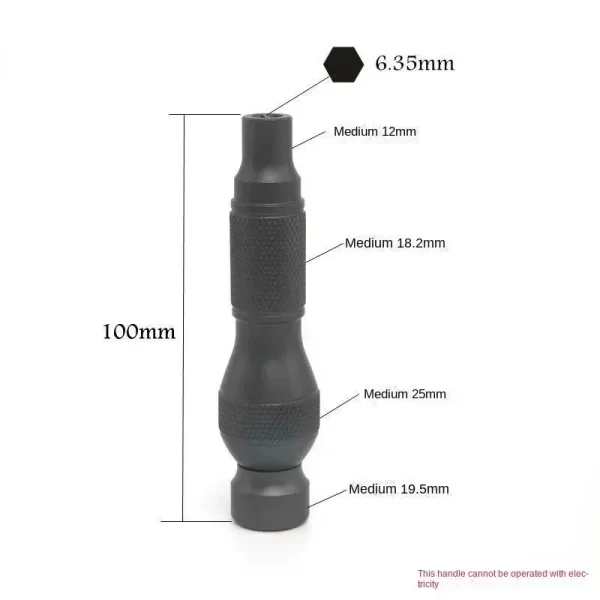 Professional Precision Screwdrivers Edc Torque Precise Ratchet Aluminum Handle Mini Electrician Tool - Image 16