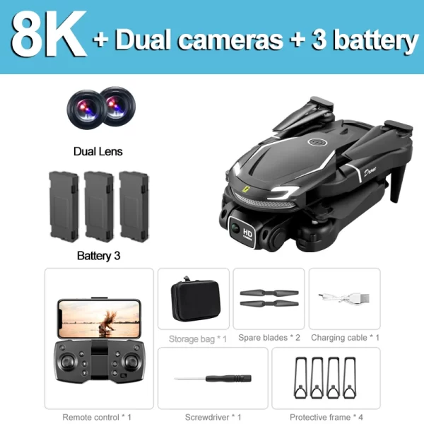Xiaomi V88 Drone 8k 5G Professional HD Dual Camera Aerial Photography GPS Remote Control Aircraft Quadcopter dron RC TOYS - Image 7